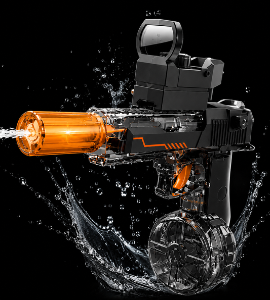 PISTOLA DE AGUA CON SILENCIADOR