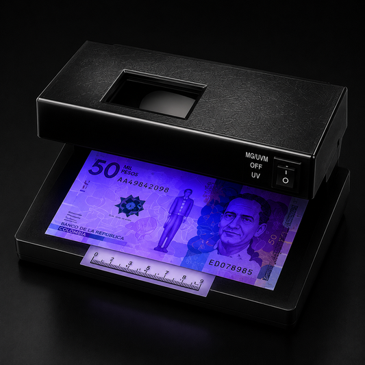 DETECTOR DE BILLETES FALSOS